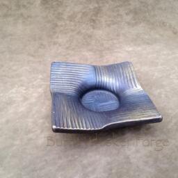 Handforged Iron Tealight Holder, Rustic Candle Display - thumbnail 2