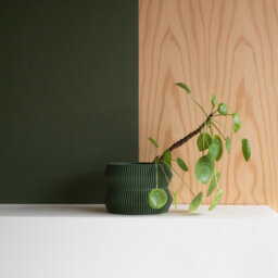 Green Indoor Wood Planter Ito Perfect For Any & Home Decor Lover Recycled