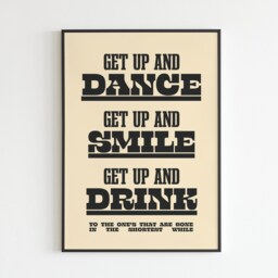 Ocean Colour Scene Inspired - One For The Road- Lyrics Music A3 A4 A5 Wall Art Poster Print Gig Poster - thumbnail 3