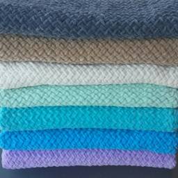 Baby Boy Blanket Blanket.newborn Baby Knit Throw Newborn Gift Shower Handmade Blanket.ready To Ship - thumbnail 4