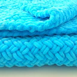 Baby Boy Blanket Blanket.newborn Baby Knit Throw Newborn Gift Shower Handmade Blanket.ready To Ship - thumbnail 3