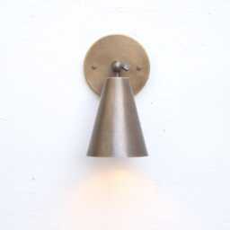 Brass Wall Sconce Light, Modern Brass Mid Century Wall Sconce Aged Ul Listed, No.0396 - thumbnail 2