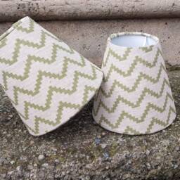 Pure Linen Green Oatmeal Candle Clip Lampshade For Wall Lights Chandeliers - thumbnail 3