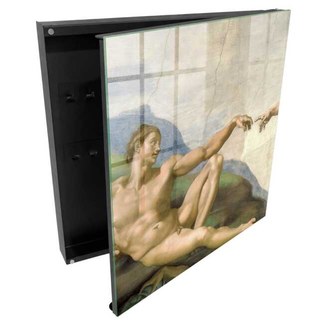 Classic Art Key Cabinet For Home, Beige Box Wall, Art, Lovers Of Classical - image 1