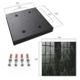 Green Forest Wall Mounted Key Cabinet, Box For Home, Painterly Nature, Nature Lovers - thumbnail 4