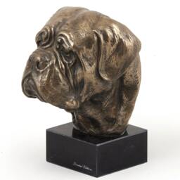 Dogue De Bordeaux, Dog Marble Statue, Limited Edition, Artdog. Made Of Cold Cast Bronze. Perfect Gift. Limited Edition - thumbnail 2