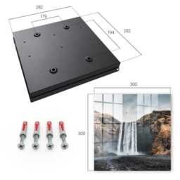 The Power Of Nature Key Cabinet For Home, Brown Box Wall, Photographic Landscapes, Lovers & Adventure - thumbnail 4