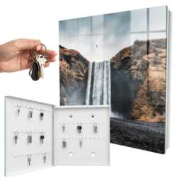The Power Of Nature Key Cabinet For Home, Brown Box Wall, Photographic Landscapes, Lovers & Adventure - thumbnail 2