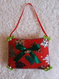 Christmas Door Cushion