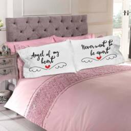 Couples Pillow Cases, Set Of 2 Cases Couple, I Love You Pillow, Pillowcase, Cute Case, Wedding - thumbnail 2