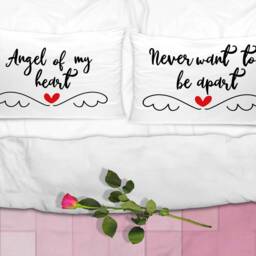 Couples Pillow Cases, Set Of 2 Cases Couple, I Love You Pillow, Pillowcase, Cute Case, Wedding - thumbnail 3