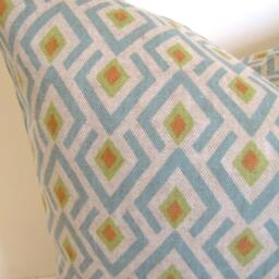 Sale Blue Throw Pillows Decorative Pillows Orange Pillow Covers All Sizes Citron Green Home Decor Clearance - thumbnail 2