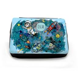 Pencil Case Pencil Bag Space Astronaut Fm61