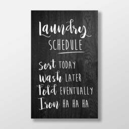 Laundry Room Decor, Laundry Sign, Symbols, Symbols Funny Bathroom Signs, Wall Decal - thumbnail 3