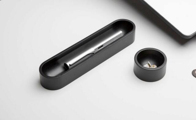 Black Desk Accessories, Minimal Organizer For Men, Office Tidy, Boyfriend Gift, Christmas Gift Women, Red, Gray & Orange Options - image 1