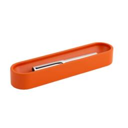 Black Desk Accessories, Minimal Organizer For Men, Office Tidy, Boyfriend Gift, Christmas Gift Women, Red, Gray & Orange Options - thumbnail 4