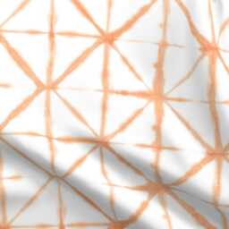 Orange Shibori Sheets - 18 Spice By Theplayfulcrow Tie Dye Japanese Abstract Cotton Sateen Sheet Set Bedding Spoonflower - thumbnail 4