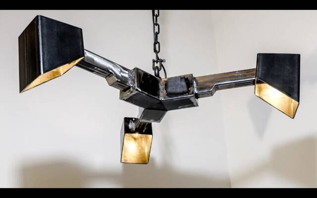 Vandard #102 - Hanging Lamp in Mordernraw Design - image 1