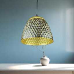 Handmade Hammered Brass Pendant Light Moroccan Style Dome Lamp - thumbnail 4