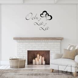 Ooh La Wall Decal French Quote Vinyl Sticker - thumbnail 2