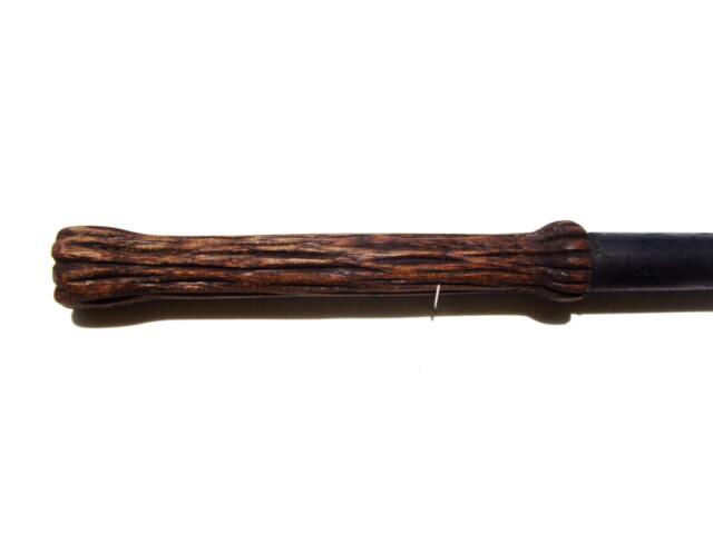 Second Wand, Fully Hand-Carved Walnut Wood, No Resin - image 1
