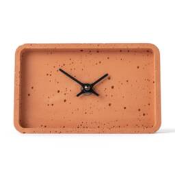 "Concrete Mantel Clock 4"" X 6, 3" - thumbnail 2