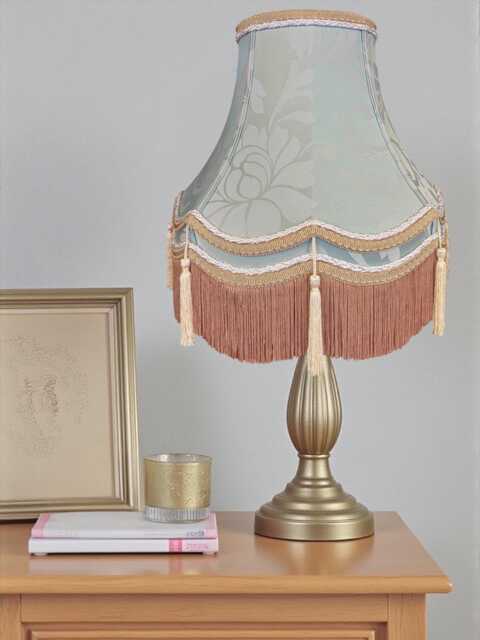 Traditional Duck Egg Blue Fabric Lampshade, Handmade For Table Lamp Bases Floor Standard Shades Ceiling Pendants & Wall Lights - image 1