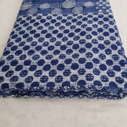 Patchwirk Print Indian Kantha Throw, Cotton Quilts, Kantha Bedspread , 100% Cotton, Handblock Quilt, Gudari - thumbnail 3