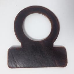 Bison Leather Wine Bottle Labels - thumbnail 2