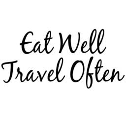 Eat Well Travel Often Dining Room Wall Decals Kitchen Vinyl Lettering Family -18107 - thumbnail 2