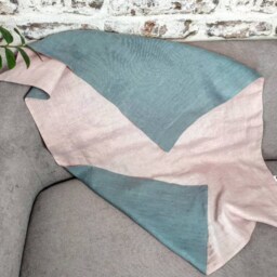 "Linen Baby Blanket ""Mix & Match" - thumbnail 3