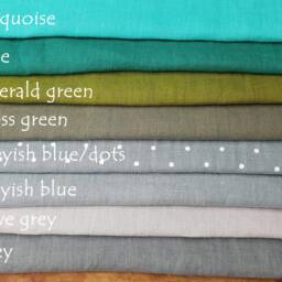 "Linen Baby Blanket ""Mix & Match" - thumbnail 4