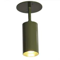 Brass Monopoint Ceiling Lamp Modern Flush Mount Spotlight, 40 Degree Tilt - thumbnail 2