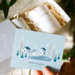 Winter Candle Collection Christmas Pine, Gingerbread, Cosy Winter. Natural Soy Candle Gift Set Box Gifts - thumbnail 3