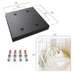 White Rose Key Cabinet For Home, Industrial Box, Minimalist Flowers & Plants, Lovers Of Subtle Decorations - thumbnail 4