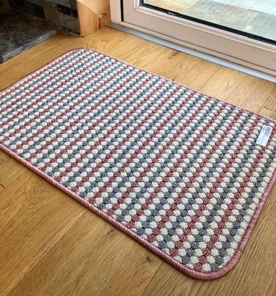 Pink Kitchen Mats Runners Non-Slip Washable - image 1
