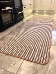 Pink Kitchen Mats Runners Non-Slip Washable - thumbnail 2