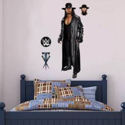 Wwe - Undertaker Wrestler Decal 47 + Bonus Wall Sticker Set