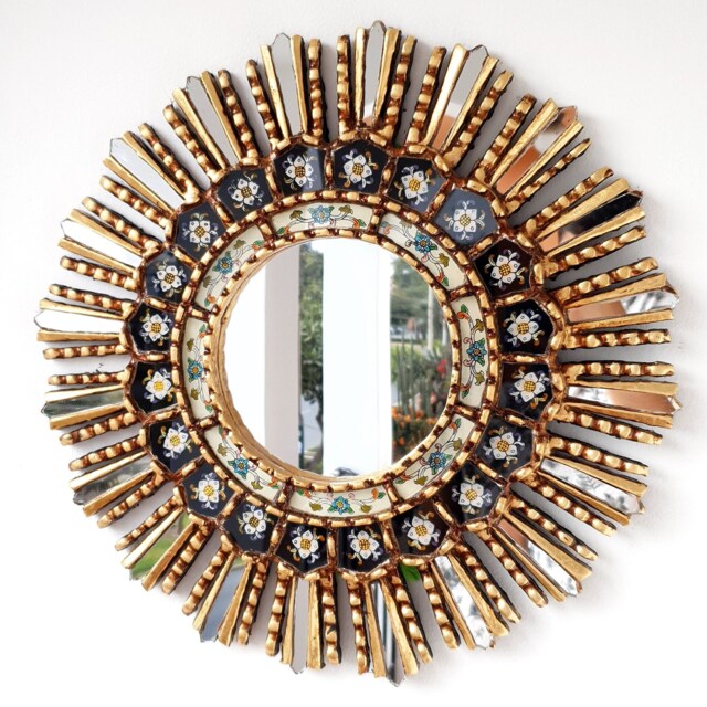 "Peruvian Mirrors - ""Lima Black 45cm" - image 1
