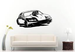 Racing Car Vehicle Tuner Tuning Custom Drifting Automobile Coupe Speed Fast Wall Decal Vinyl Sticker Mural Room Decor L1173 - thumbnail 1