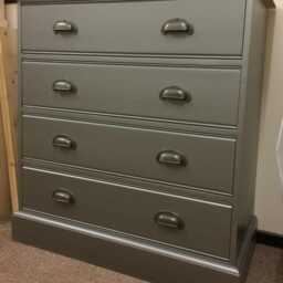 Chest Of Drawers - 4 Edwardian Style - thumbnail 2