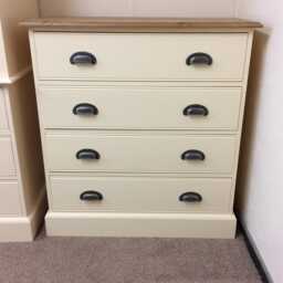 Chest Of Drawers - 4 Edwardian Style - thumbnail 3