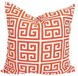Outdoor Pillow Covers, Yellow Cover, Orange Covers For 20x20, 18x18 16x16 Inserts, All Sizes - thumbnail 2
