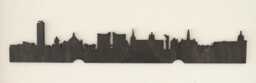 Wooden Skyline Of Den Bosch - Unique Wall Decoration Laser Cut Personal Gift Brabant Cities - thumbnail 1