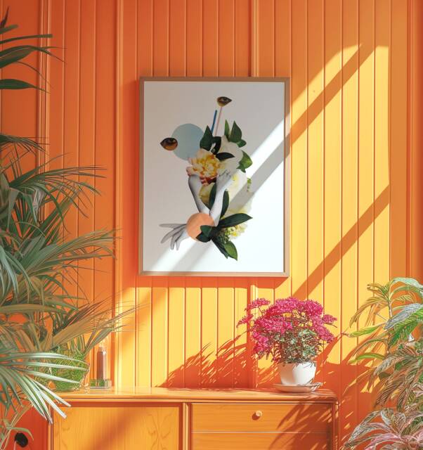 Wall Art - Poster Home Decor Print Collage No. 83 - Posy's Gaze - image 1