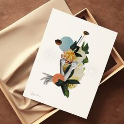 Wall Art - Poster Home Decor Print Collage No. 83 - Posy's Gaze - thumbnail 3