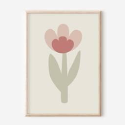 Set Of 3 Girls Gingham & Wildflower Prints - Prints Only - thumbnail 2