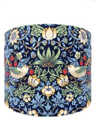 Morris Strawberry Thief Lampshade, William Navy Blue Art Nouveau Lamp Shade Light Shade, For Table Or Standard Lamps Ceiling Lights