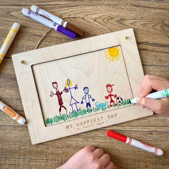 Personalised Decorate Your Own Picture Frame - Make Arts & Crafts Kit - image 1
