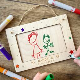 Personalised Decorate Your Own Picture Frame - Make Arts & Crafts Kit - thumbnail 2